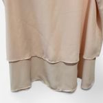 Great camisole for back shoulder tattoo spaghetti strap layered camisole polyester champagne pink tank medium Photo 2