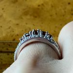 Natural Vermelho Red Garnet Sterling Silver Ring Size 5.75 Photo 1