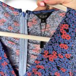 Rails  Womens Scarlette Blue Floral Ruched Mini Sheath‎ Dress NWT Photo 4