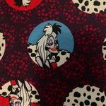 LuLaRoe  Red and Blue Dalmatian Print Short Sleeve Tee Photo 2