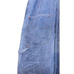 Vintage Big Mac Bib Overalls Men Medium Denim Square Bak Workwear USA Distressed Blue Size undefined Photo 8