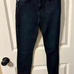 7 For All Mankind  Dark Blue Skinny Jeans 25 VGUC W 13” inseam 28” Photo 0