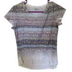 Style & Co  Petite Small Short sleeve crew neck blouse Photo 0