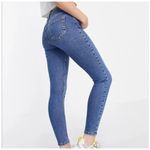 Topshop  Moto Jamie Jeans Medium Wash Blue Skinny Mid Ruse Womens Size W28 Petite Photo 7