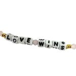 Little Words Project Love Wins Wrap Bracelet Photo 3