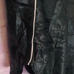 Victoria's Secret  BLACK SATIN SCRIPT PRINT RACERBACK SATIN TANK SLEEP LARGE Photo 3