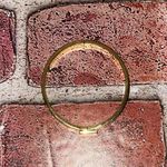 Kate Spade Pre-Owned  Never A Dull Moment Gold Tone Bangle Bracelet Jewelry Photo 2