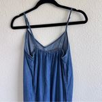 Gap  1969 Maxi Tencel Dark Indigo Denim Cami Dress Photo 5