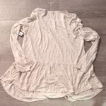 Old Navy  Oatmeal Heather Glittery Long Sleeve Top Size 1X Photo 7