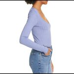 Free People  Lucky You Blue Layering Top Photo 1