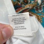 Show Me Your Mumu ‘Rosarita’ off the ruffle shoulder romper, size medium Photo 7