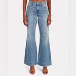 RE/DONE NWT  - 70s Low-Rise Bell Bottom Jeans - Size 31 - Lake Blue Photo 2