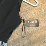 Alex B. Nites‎ Women Jumpsuit Size 6 Stretch Elastic Waist Floral NEW Black Photo 8