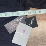 Athleta  Womens Suedy Lady Long Sleeve Thumbhole Dress Black Small NWT Photo 9