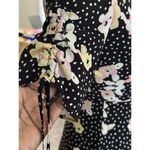 Topshop Size 4 Uk 8  Floral Print Dress Wedding Party New Year Open Back Summer Photo 3