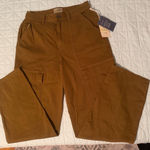 Universal Threads Universal Thread Olive Cargo Pants Photo 3