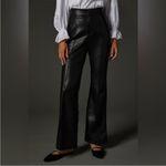 Avec Les Filles  Faux-ever leather straight leg pants NEW LARGE Photo 8