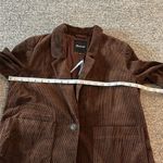 Madewell NWT  Brown Corduroy Blazer Sz M Photo 6