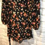 ALC Frank A.L.C Sz 0 Carlo Floral Wrap Silk Mini Dress Photo 6