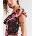 Free People  Mimi Floral Off the Shoulder Top Photo 1