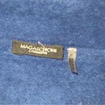 Magaschoni  Blue Cashmere Cowl Neck Sweater Size XL Photo 2