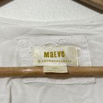 Maeve Anthropologie  Somerset White Eyelet Maxi Dress Size Small Photo 2