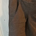 Banana Republic Black Wool Mini Skirt, Silver Thread, size 8 Photo 1