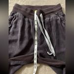 Aerie Womenâs Dark Purple/Brown Ribbedâ Woven Lyocell Joggers Size Xsmall Photo 8