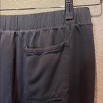 Splendid  Women’s Gray Viscose Wide Leg Cropped Pull On Pants Size XS Photo 7