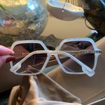 Burberry Authentic  59mm Oversized square logo acetate/metal sunglasses Photo 2