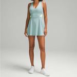 Lululemon V-Neck Racerback Tennis Dress 6 Rip Tide Faded Zap Rip Tide Photo 3