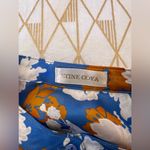 STINE GOYA NWOT Mandarin Collar Maxwell Satin Blouse In Wallpaper Size M Size M Photo 6