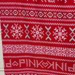 PINK Victoria’s Secret Red Snowflake Pajama Pants size XL Photo 5