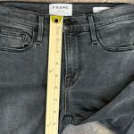 frame denim Frame Skinny Black Velvet Stripe Jeans 26 Photo 2