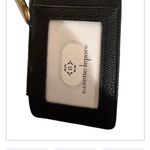 Nanette Lepore  Black and Gold Card Holder Wristlet NWT Photo 1