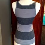 Old Navy  VINTAGE Gray & Charcoal Glittered Tank Top Photo 2