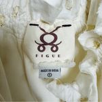 Figue cotton gold polka dot midi dress Photo 7