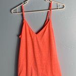 Socialite  Coral Spaghetti Strap Knot Tanktop size Medium Photo 6