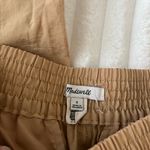 Madewell  The Carley Wide Leg Softdrape pant in desert dune tan Photo 4