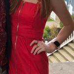 Edikted Red Mini Dress Photo 1