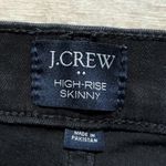 High Rise Skinny Jeans | J. Crew Women's Black Hugh Rise Ankle Jeans Photo 2