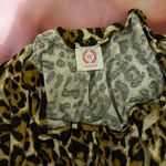 Wanna B Leopard Cold Shoulder Cropped Top Photo 3