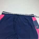Crown & Ivy ‎ Crown Lounge Shorts Womens Size Medium Blue Pink Lined Athletic NEW Photo 4