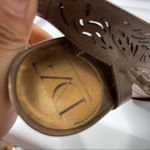 Diane Von Furstenberg Diane‎ Von Furstenberg brown laser cut iris heeled sandals size 6 M Photo 4