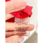 Alexis  Wilhemina Long Sleeve Lace Cocktail Mini Dress Red Women's Size XS Photo 5