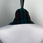 Vintage Plaid Vest Scarf Classic Tartan Brown Green Unisex Photo 3