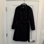 J.Crew  Black Wool & Cashmere Trench Coat- 0 Photo 1