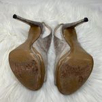 Nicholas Kirkwood Gold Peep Toe Platform Pumps Photo 4