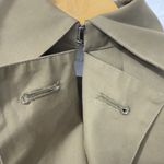 Everlane The Swing Trench Coat Olive Green Women’s Size S Minimalist Photo 5