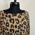 Old Navy Leopard Print Sweater ā Size Medium Photo 1